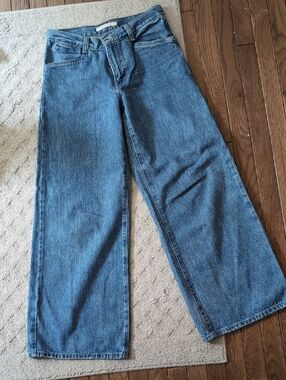 Levi's Women's Wide Leg Blue Denim Jeans